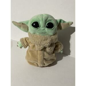 Star Wars Mattel Mandalorian The Child Baby Yoda Grogu Plushie Stuffed 8” NWT
